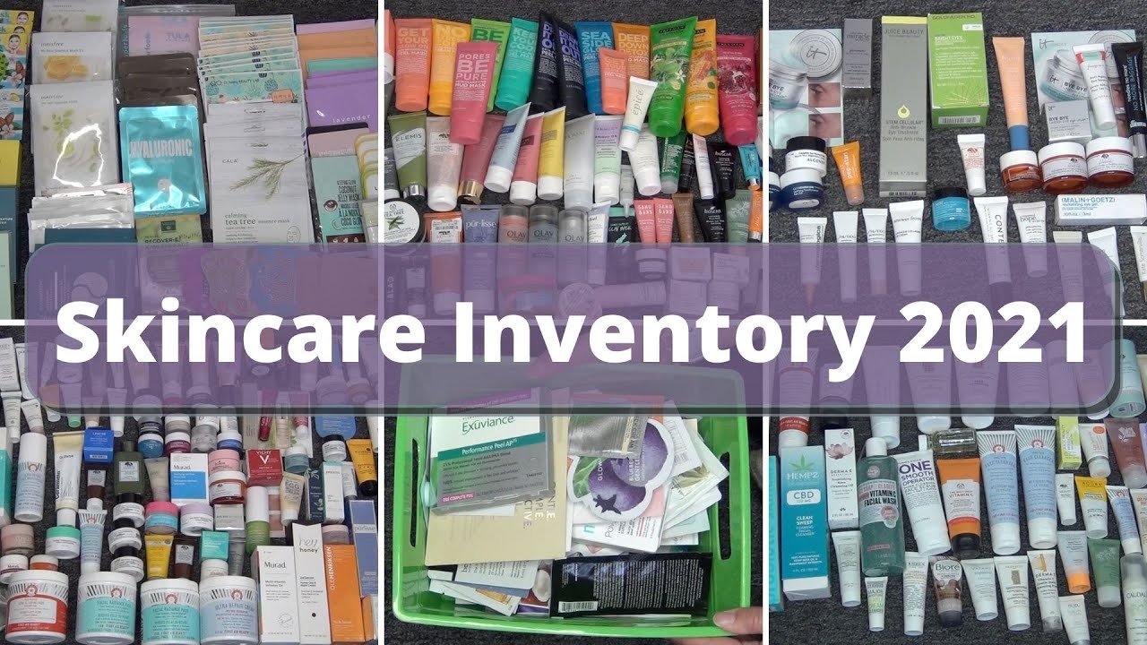 Skincare Inventory 2021 | #inventory #skincareinventory #skincareinventory2021