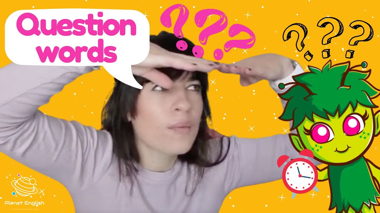 Let's Learn to Use Question Words | ESL Vocabulary Games for Kids