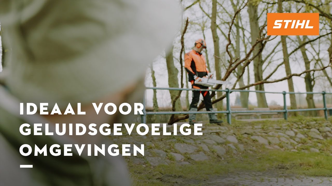 Accukettingzaag MSA 300 - Ideaal voor geluidsgevoelige omgevingen