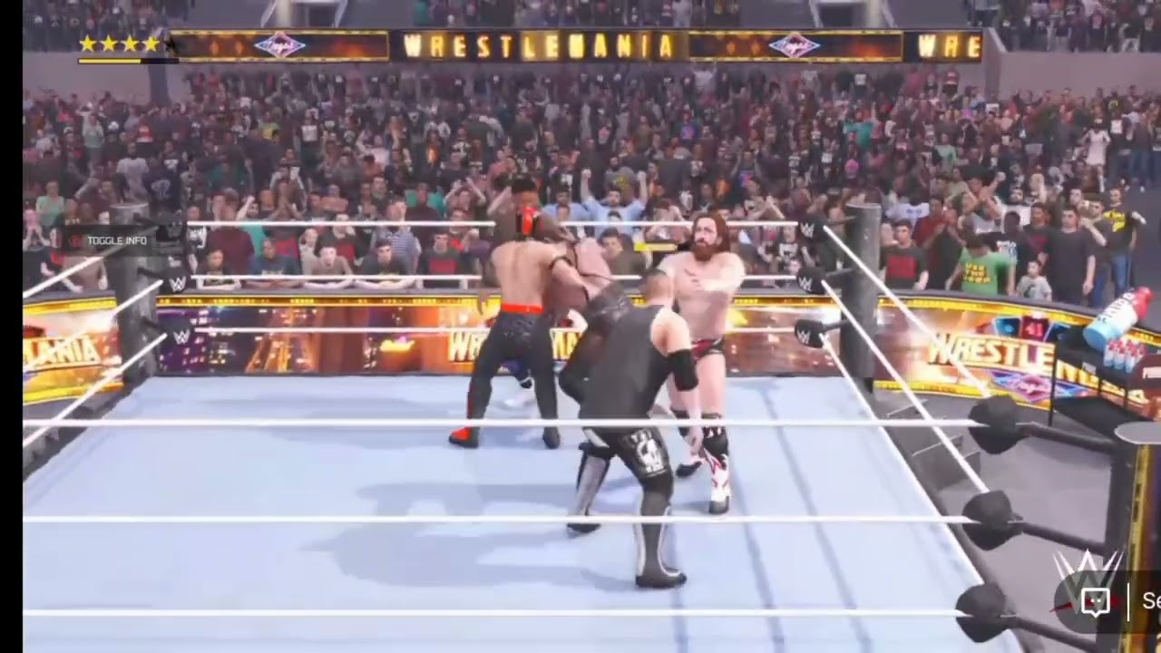WWE 2K25 Anyone's open battle royal WrestleMania 4 aeries finale 
