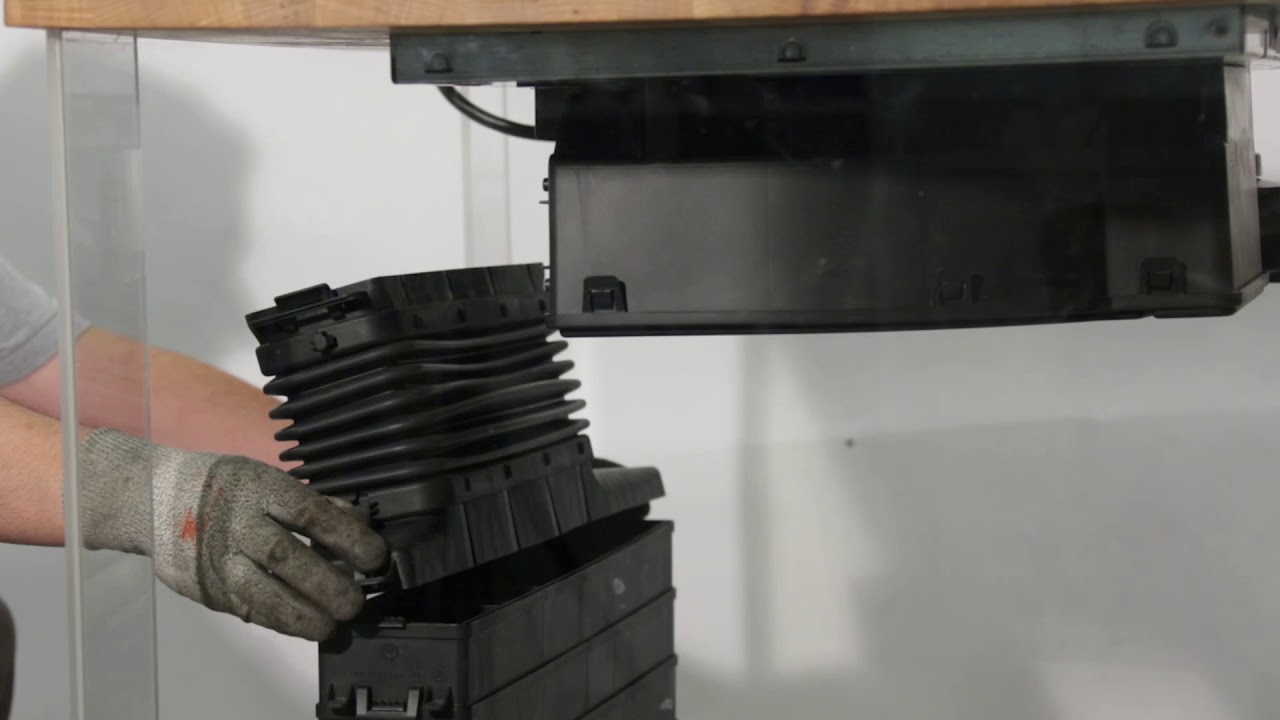 Instalación de la placa con extractor integrado- NEFF