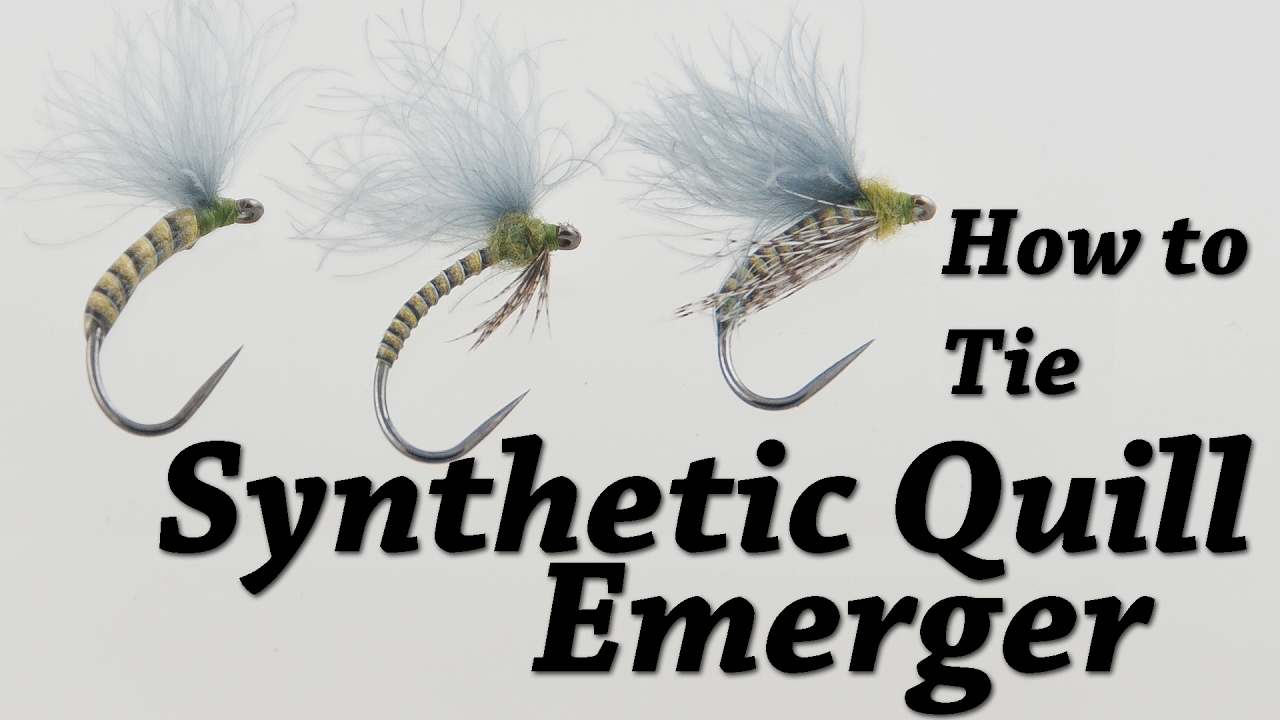Synthetic Quill Emerger | Fly Tying - Hemmingway's Synthetic Tapered Peacock Quill