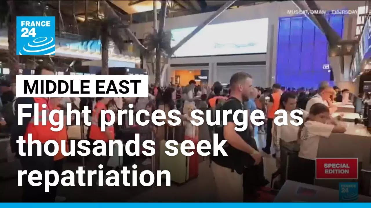 French citizens scramble to flee Gulf: Flight prices surge as thousands seek repatriation