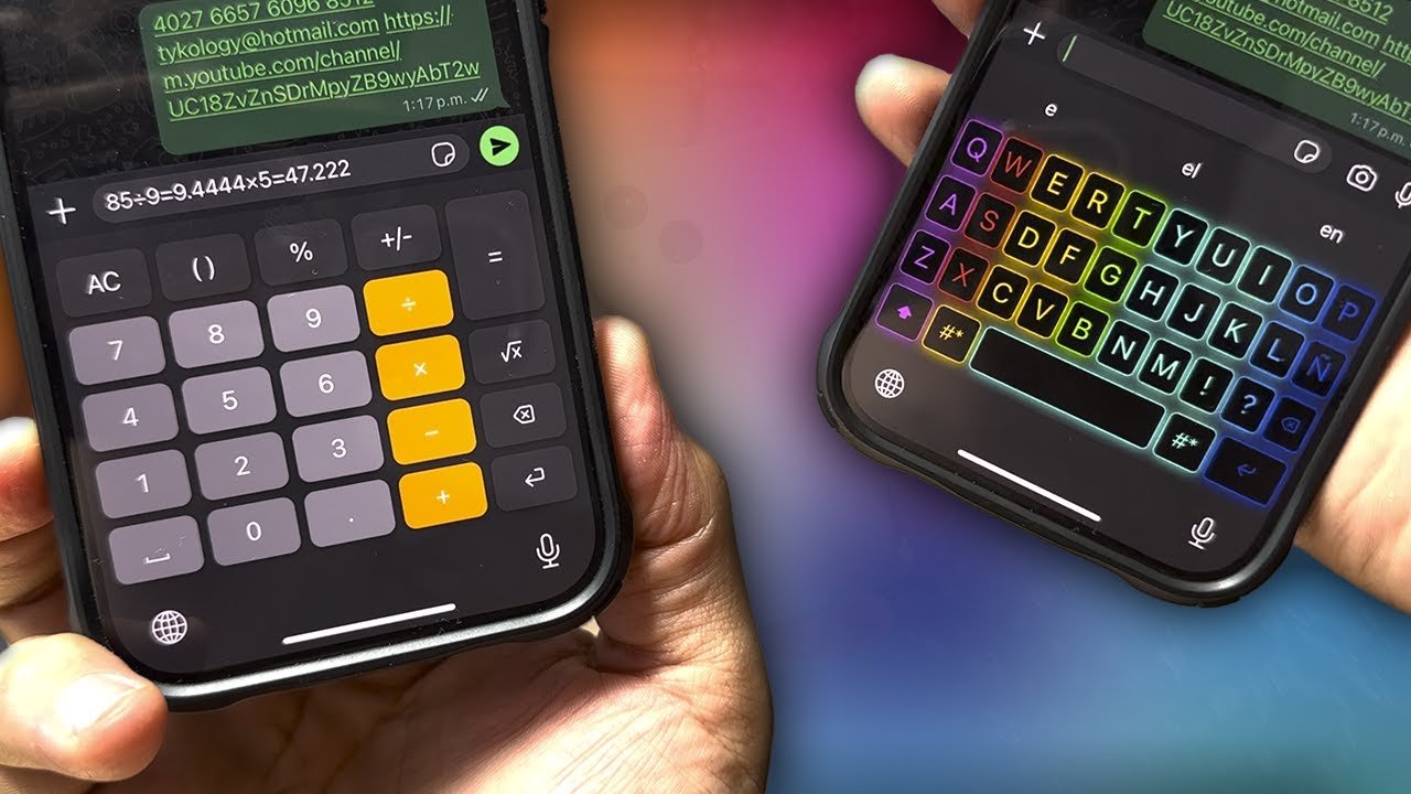 Teclados QUE NO SABIAS QUE EXISTIAN para tu iPhone - 2024