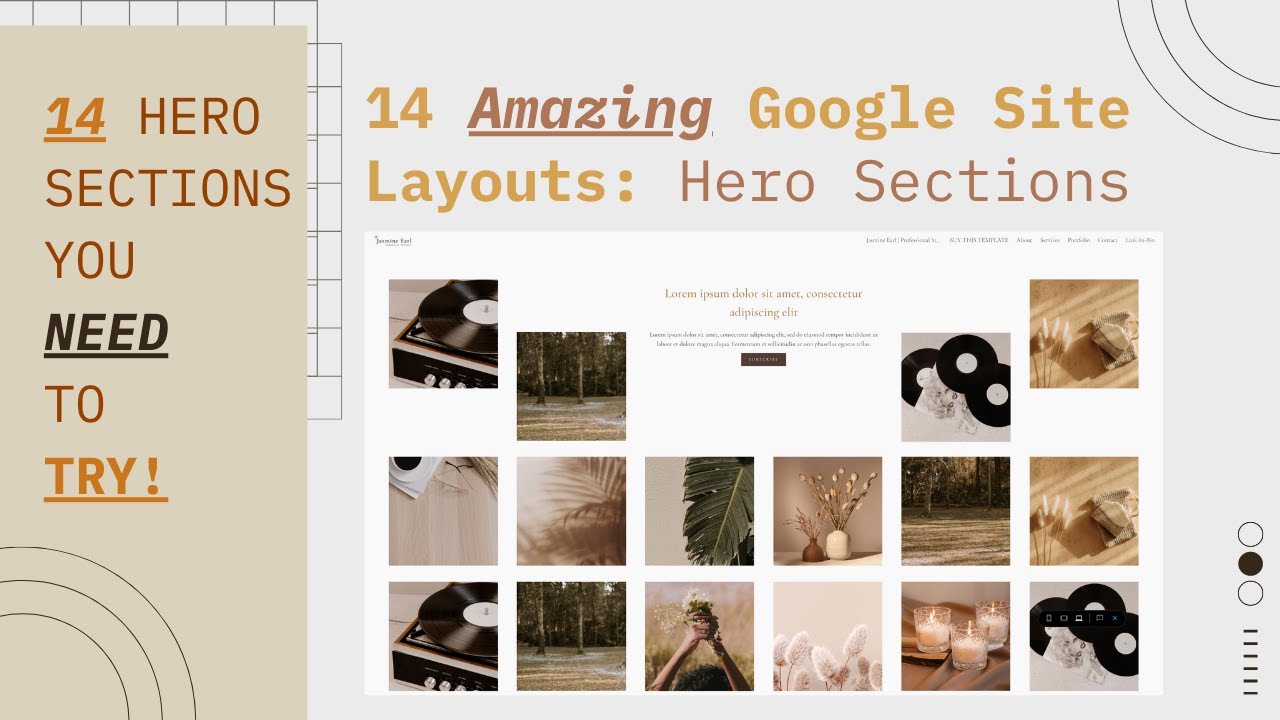 14 Amazing Google Site Layouts