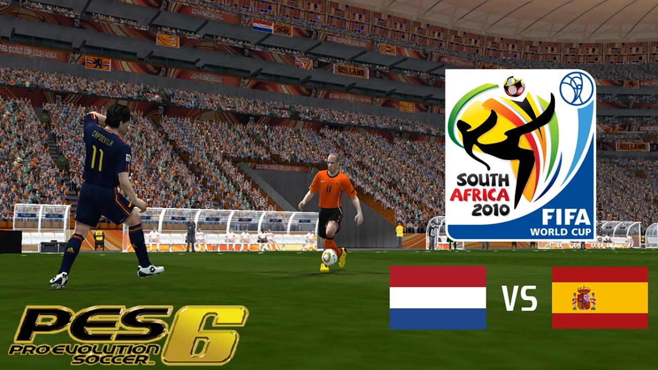 PES 6 FIFA World Cup 2010 | Holanda vs Espanha (PC)