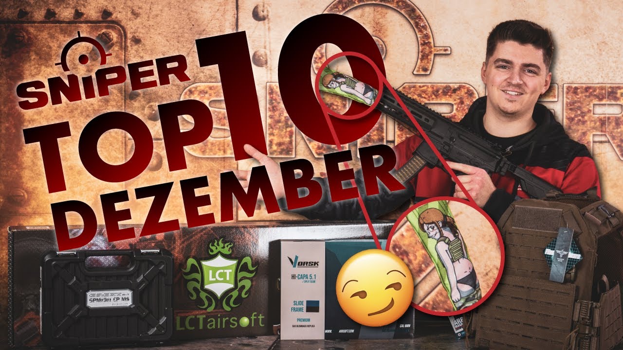 TOP 10 AIRSOFT PRODUKTE DEZEMBER | Beste Airsoft Neuheiten