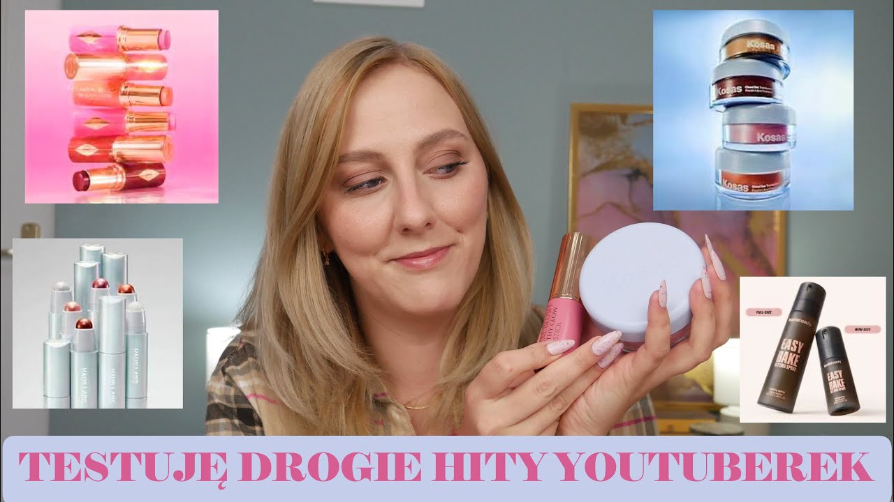 TESTUJĘ DROGIE KOSMETYKI Z POLECENIA YOUTUBEREK I 3xWOW!🤩 TEN PUDER WYGRYWA WSZYSTKO🤗