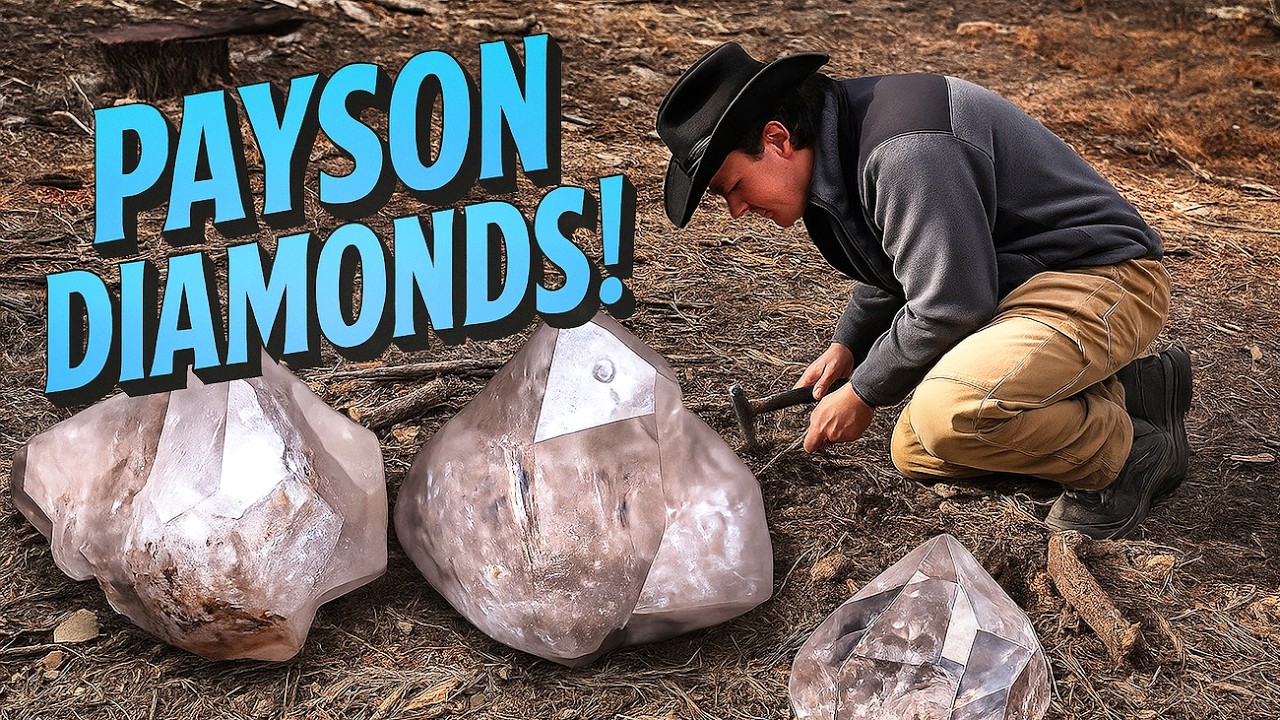I Found INSANE Payson Diamonds! Rockhounding at Diamond Point, Arizona