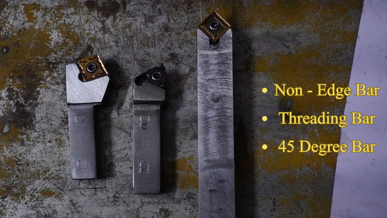 A waste bar makes useful tool bars like bore, chamfer, threading bars