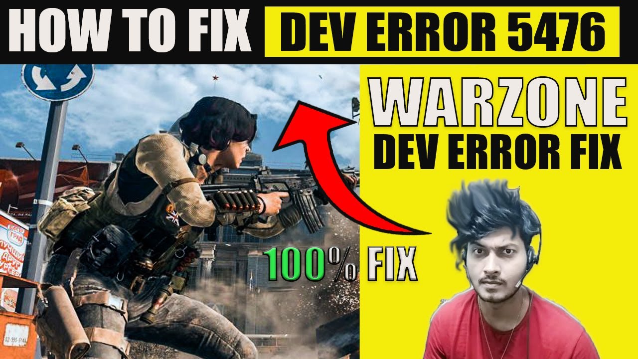 Warzone Dev Error 5476 On PC l COD Warzone Pacific #Dev Error #5476 ll by borntoplaygames