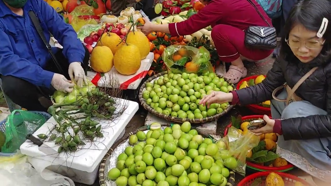 Chợ mạo khê ngày 28 tết