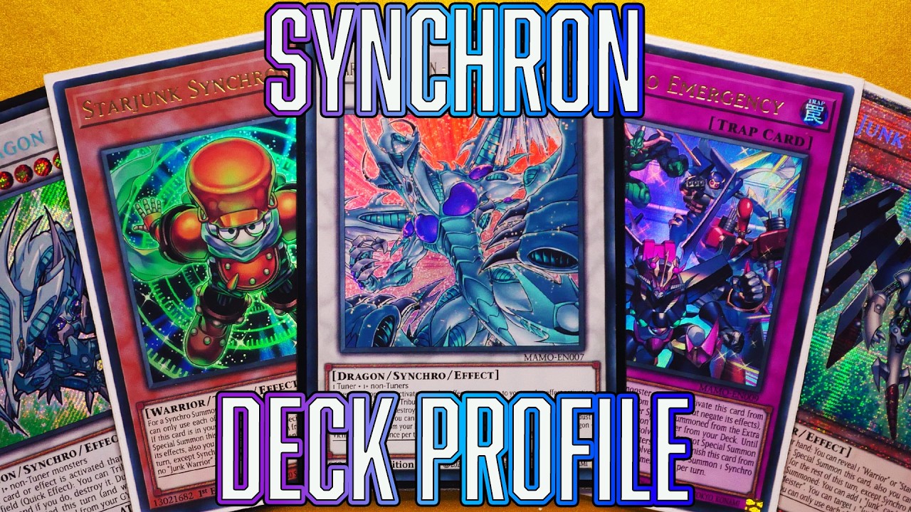 Yu-Gi-Oh! Synchron Deck Profile Update - POST Magnificent Monsters