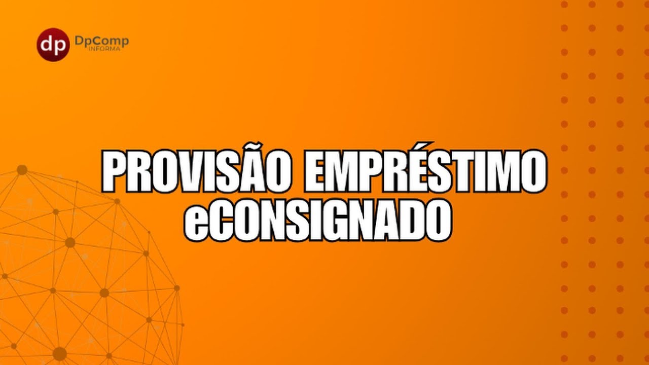 Provis&atilde;o Empr&eacute;stimo eConsignado