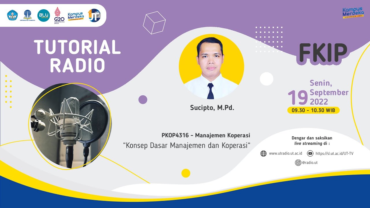 Konsep Dasar Manajemen dan Koperasi - PKOP4316 Manajemen Koperasi