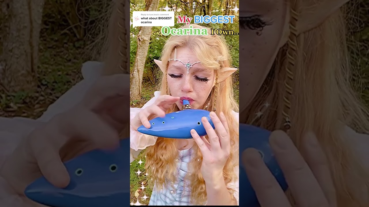 моя САМАЯ БОЛЬШАЯ В МИРЕ Окарина Времени??? 💙