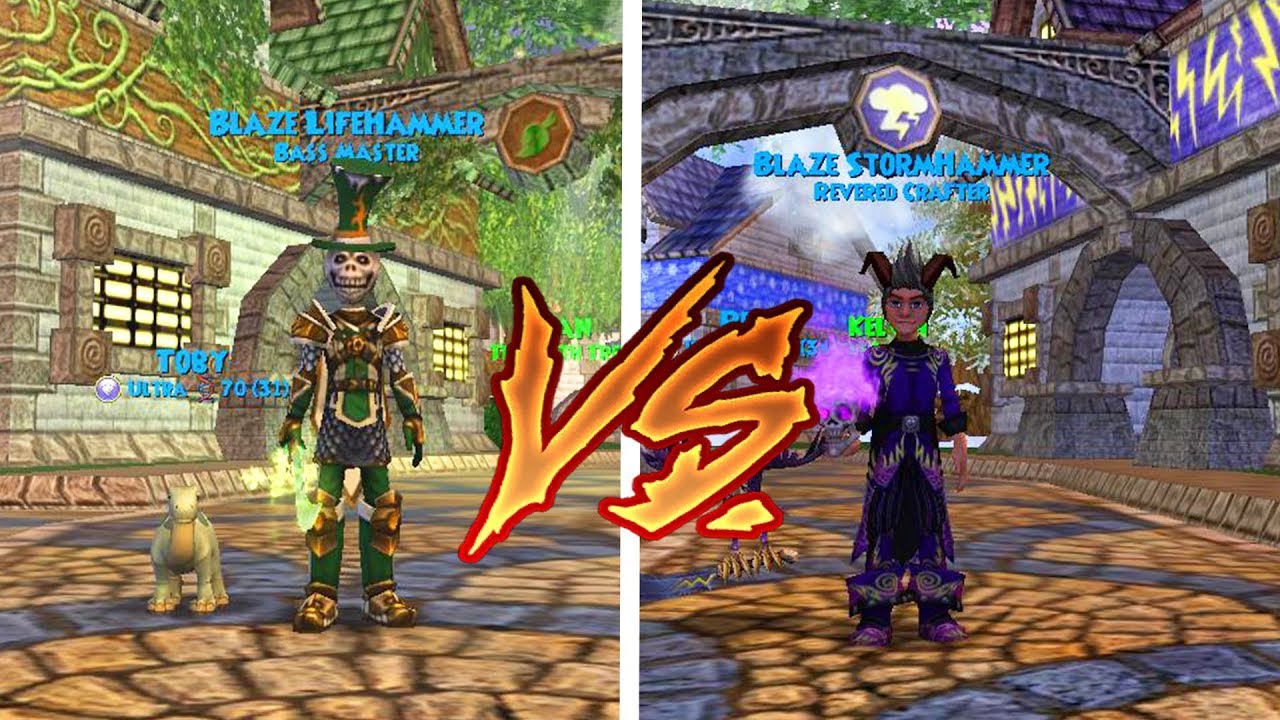 Wizard101: Jade vs Hitting Deck Setup