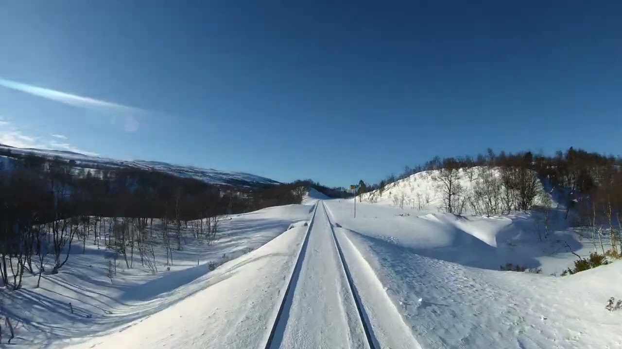 Train 2385 Røros - Trondheim (16. Mars 2023)