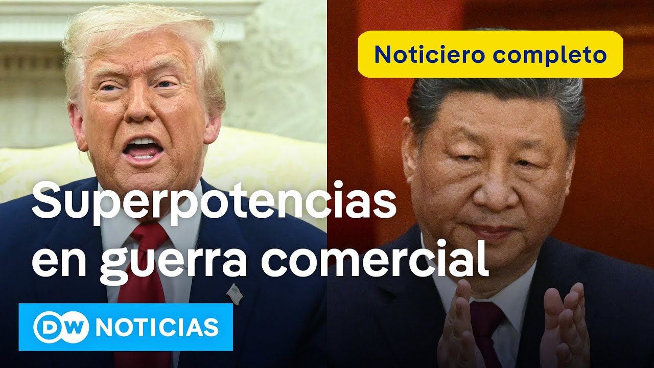 🔴 DW Noticias del 8 de abril: EE. UU. sube aranceles a China hasta 104% y escala la Guerra comercial