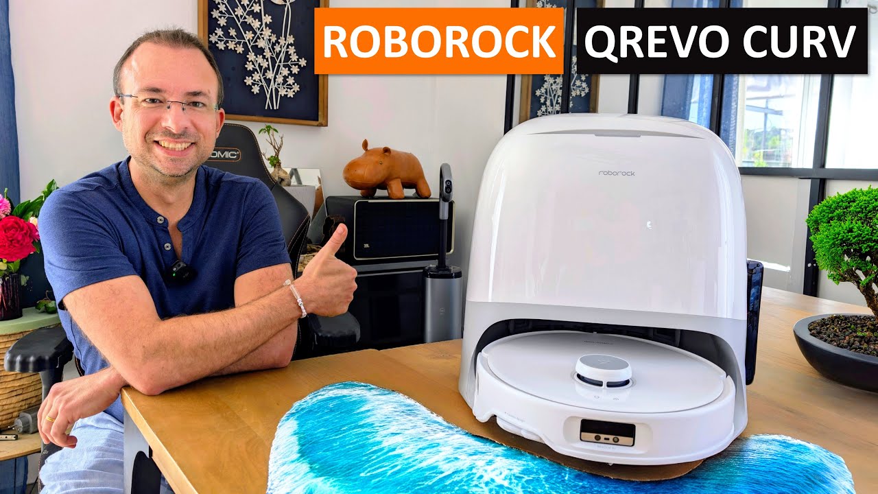 Roborock Qrevo Curv ❤️ Le test COMPLET (court métrage)