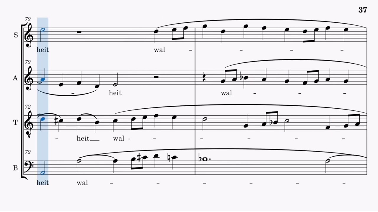 [Soprano] Bach,  BWV 230, Lobet den Herrn, alle Heiden