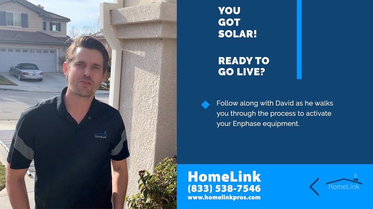 Solar Activation - Enphase