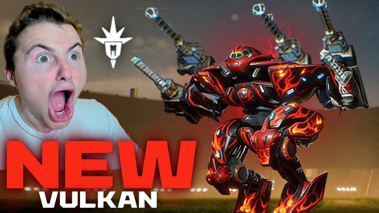 Новый Vulcan уже здесь! Убийца Vector на живом сервере &mdash; ОГРОМНАЯ огневая мощь | War Robots