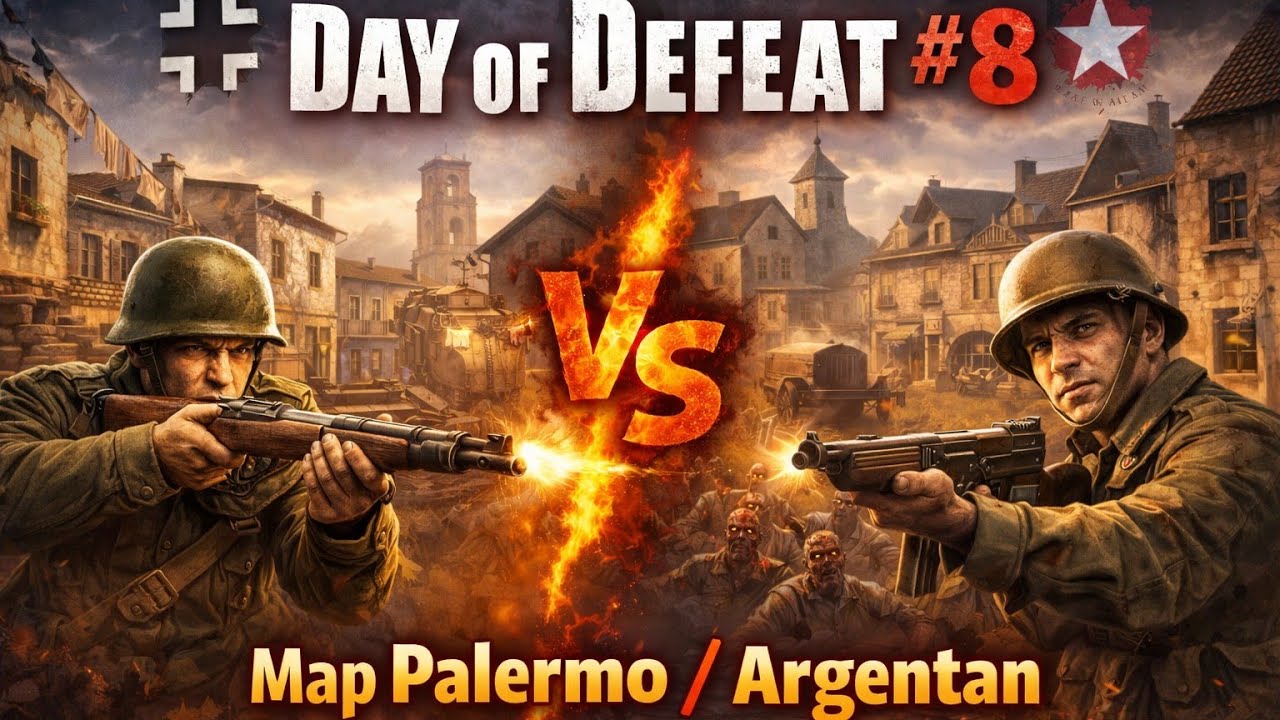 Day of Defeat #8 - Map Palermo/Argentan