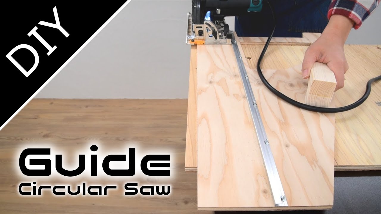 How to make a circular saw guide