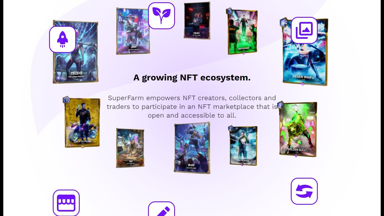 SuperFarm - NFT Platform Where You Can Buy, Create and Sell Crypto NFTs