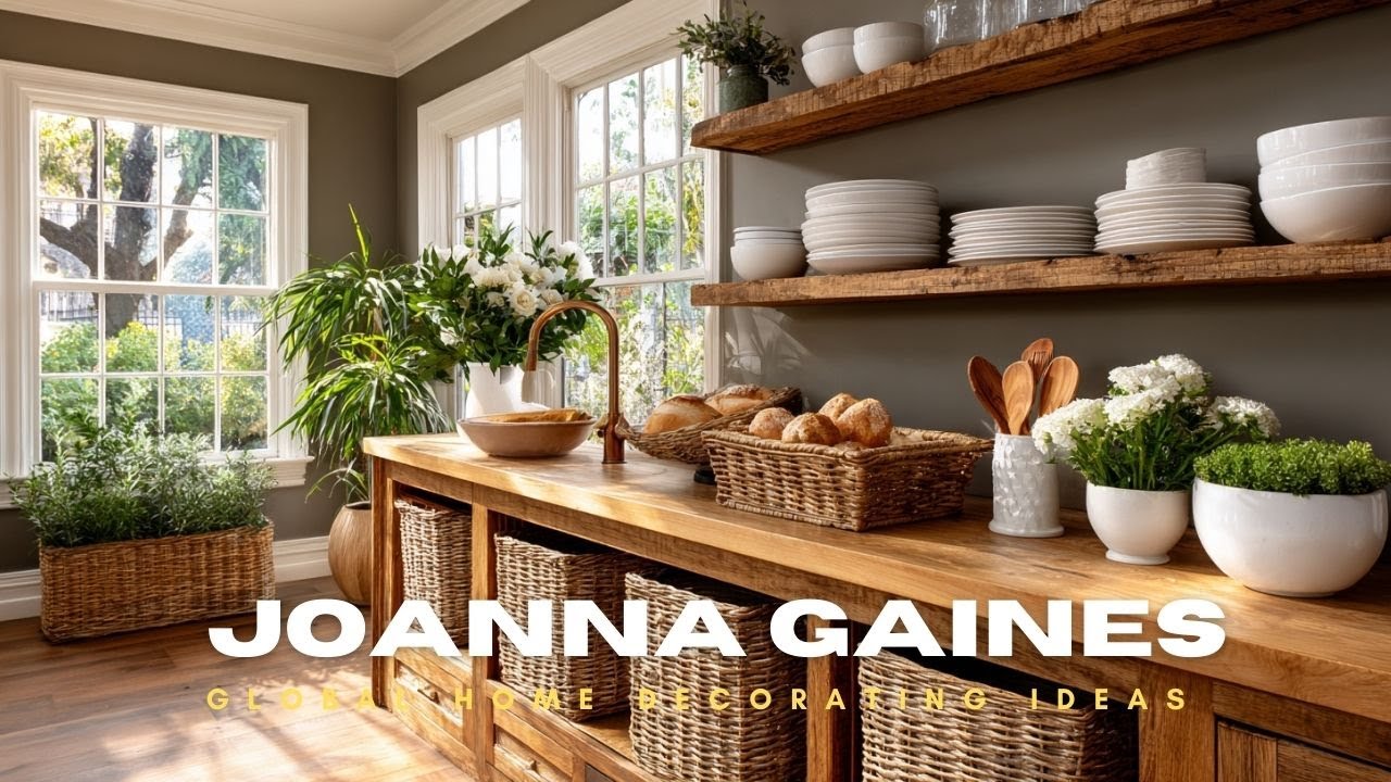 Global Home Decorating Ideas Inspired by Joanna Gaines Magnolia Designs