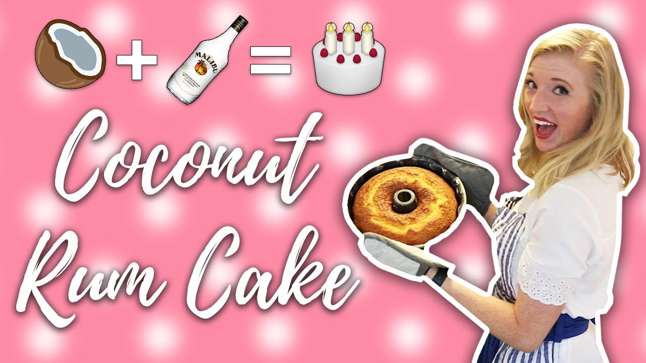 Easy Coconut Rum Cake | Hales Kitchen Ep. 1