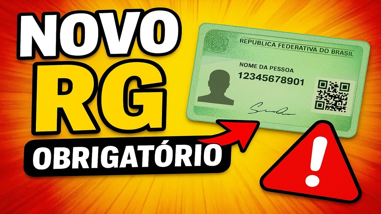 🚨 Novo RG obrigat&oacute;rio: prazos, mudan&ccedil;as e tudo o que voc&ecirc; precisa saber!
