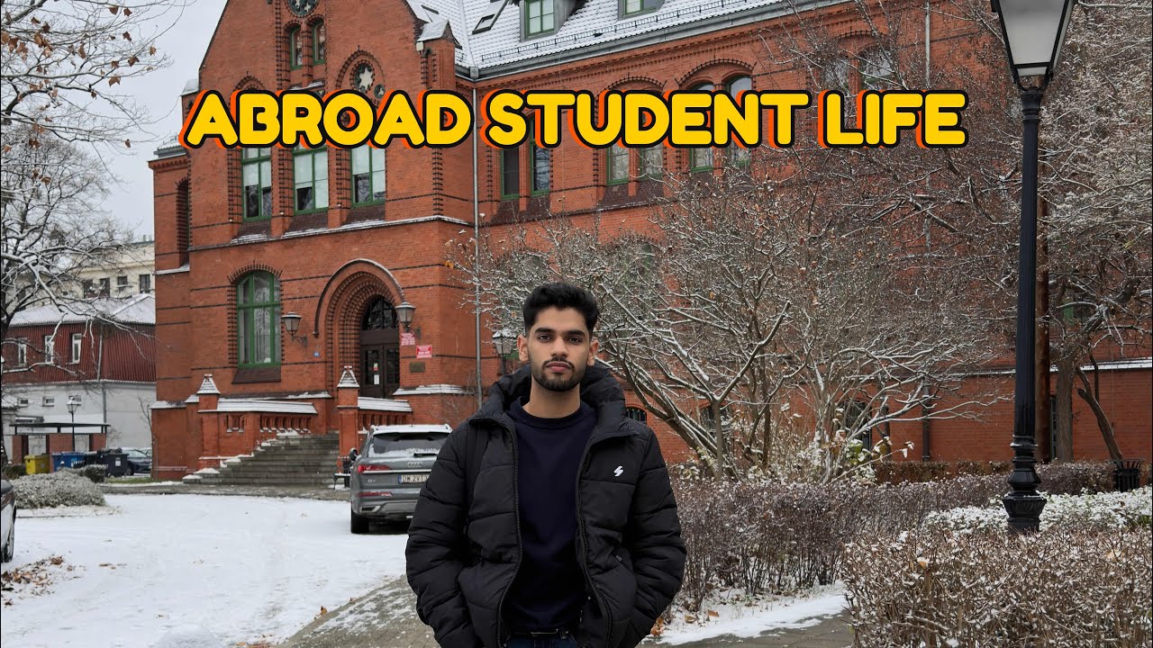 A Day in My Life at Wrocław Medical University 🇮🇳🇵🇱