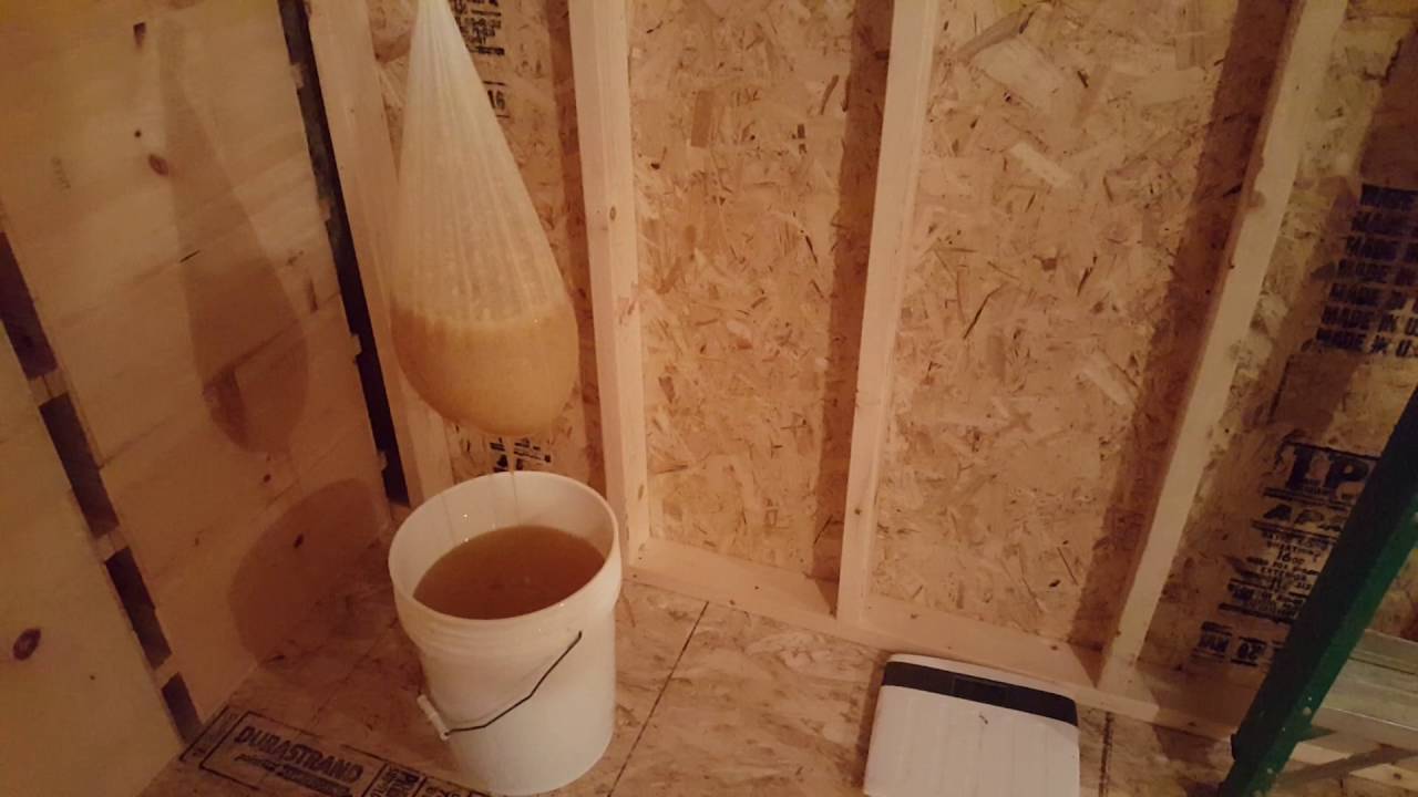 Our honey house.