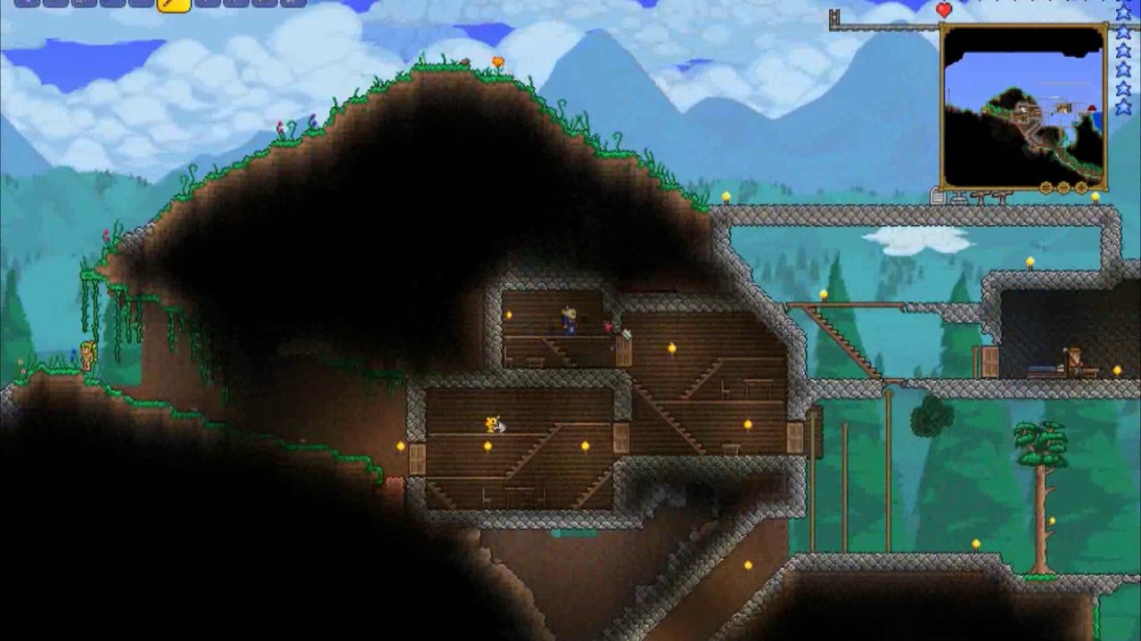 Terraria House Building Time Lapse!