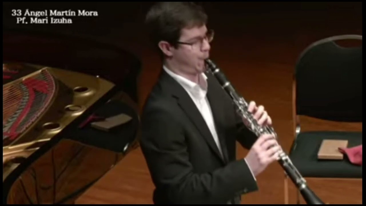 Devienne Sonata no.1 for clarinet and piano (First & Third Mvt) Ángel Martín/ Marie Izuha
