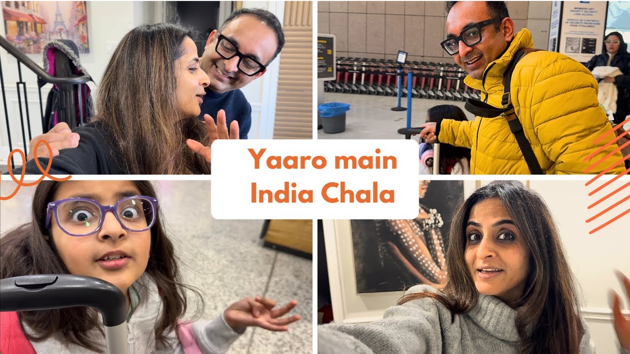 The Biggest Surprise Reveal about India Trip | Finally the day when Leaving Canada for India but….