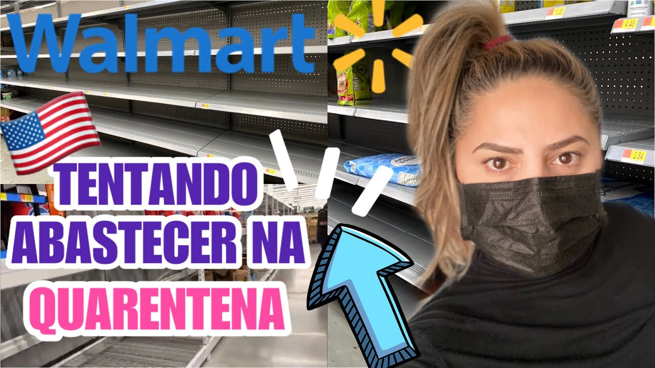 COMPRAS NO WALMART DOS ESTADOS UNIDOS (MERCADO NA QUARENTENA) 🇺🇸