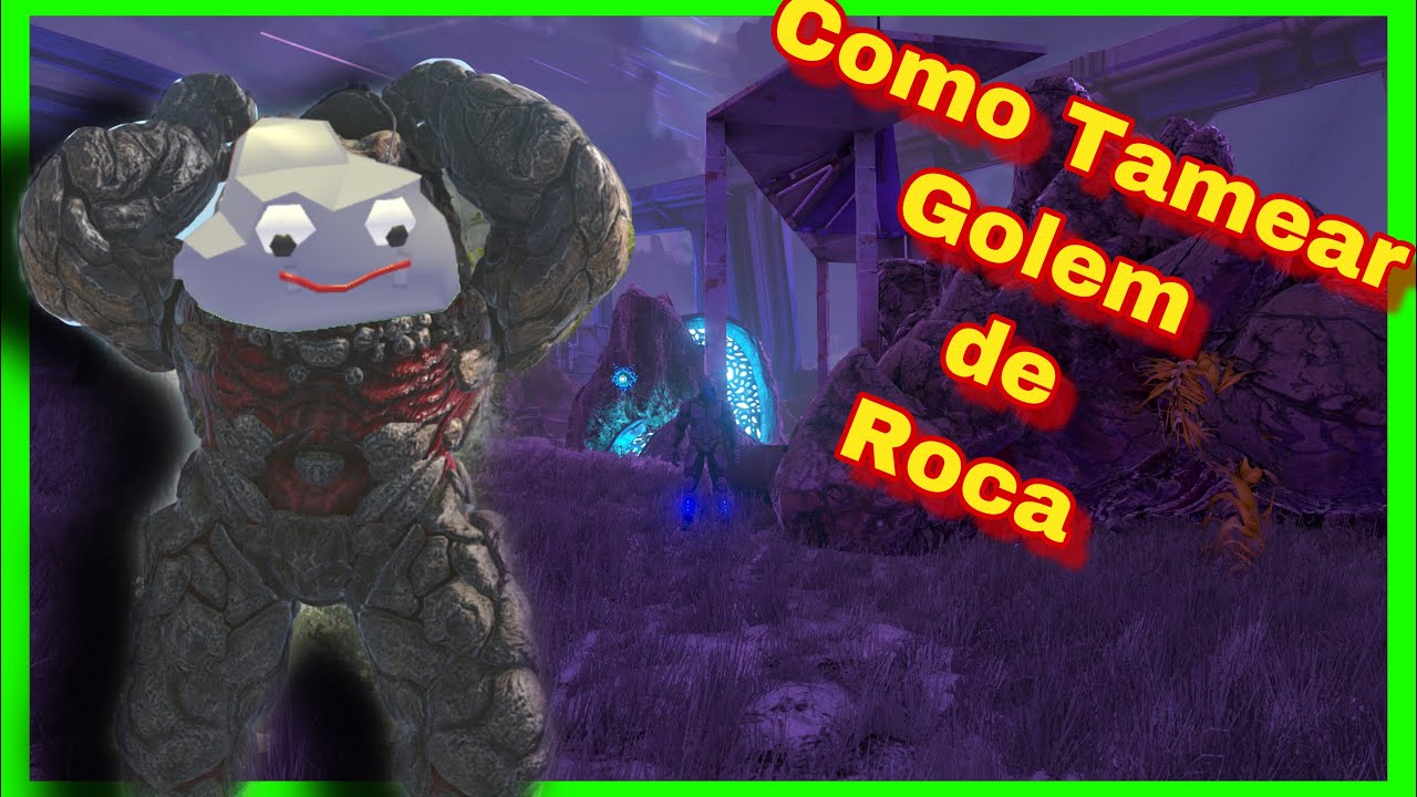 Como  Tamear Golem  de Roca en Genesis 2-Spawn Localizaci&oacute;n-ARK G&eacute;nesis 2-ElMozo-