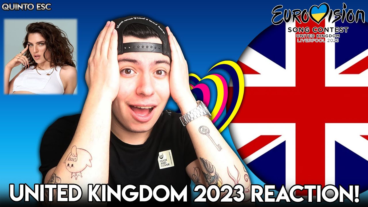 Mae Muller - I Wrote A Song Reaction - Eurovision 2023(United Kingdom) - Quinto ESC