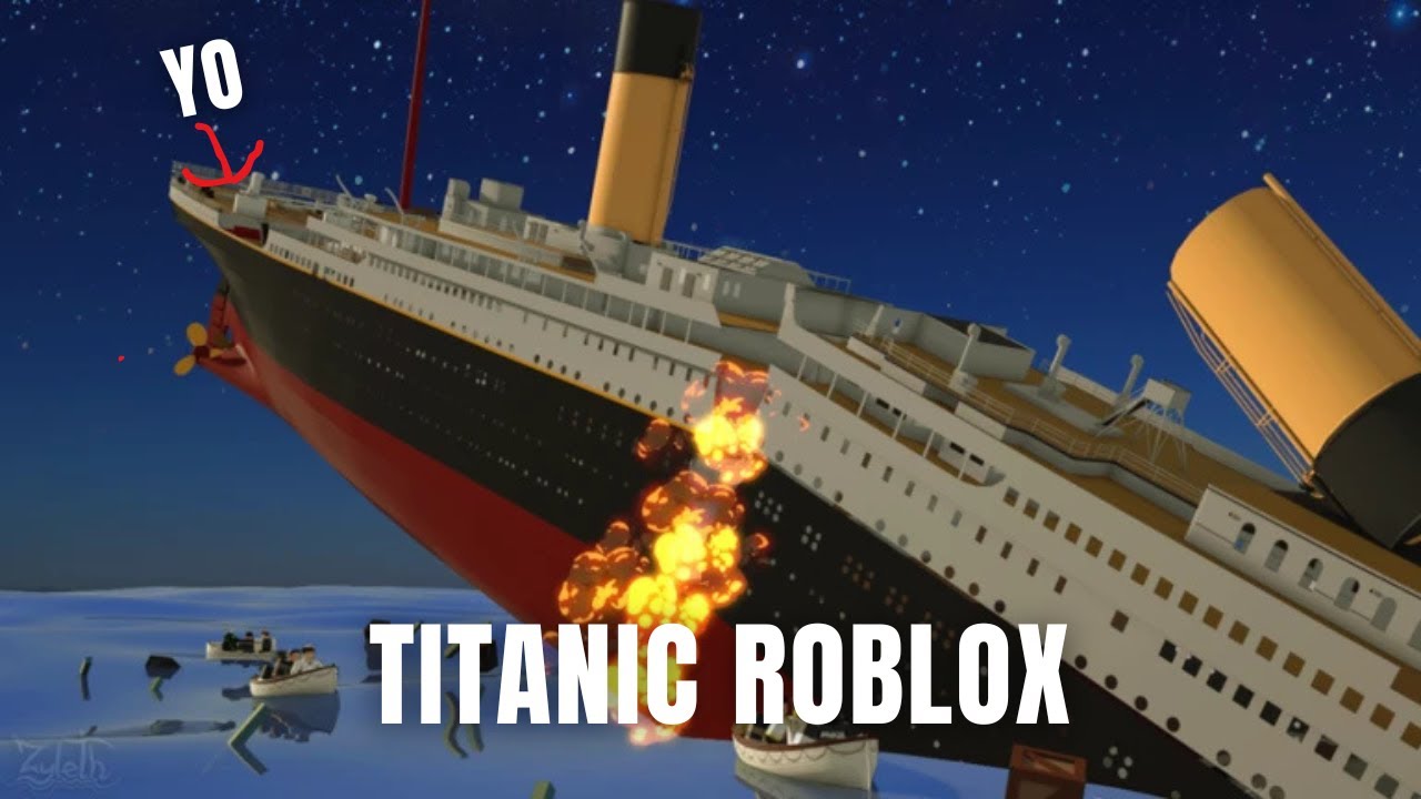 Sobrevivi a Titanic roblox¡
