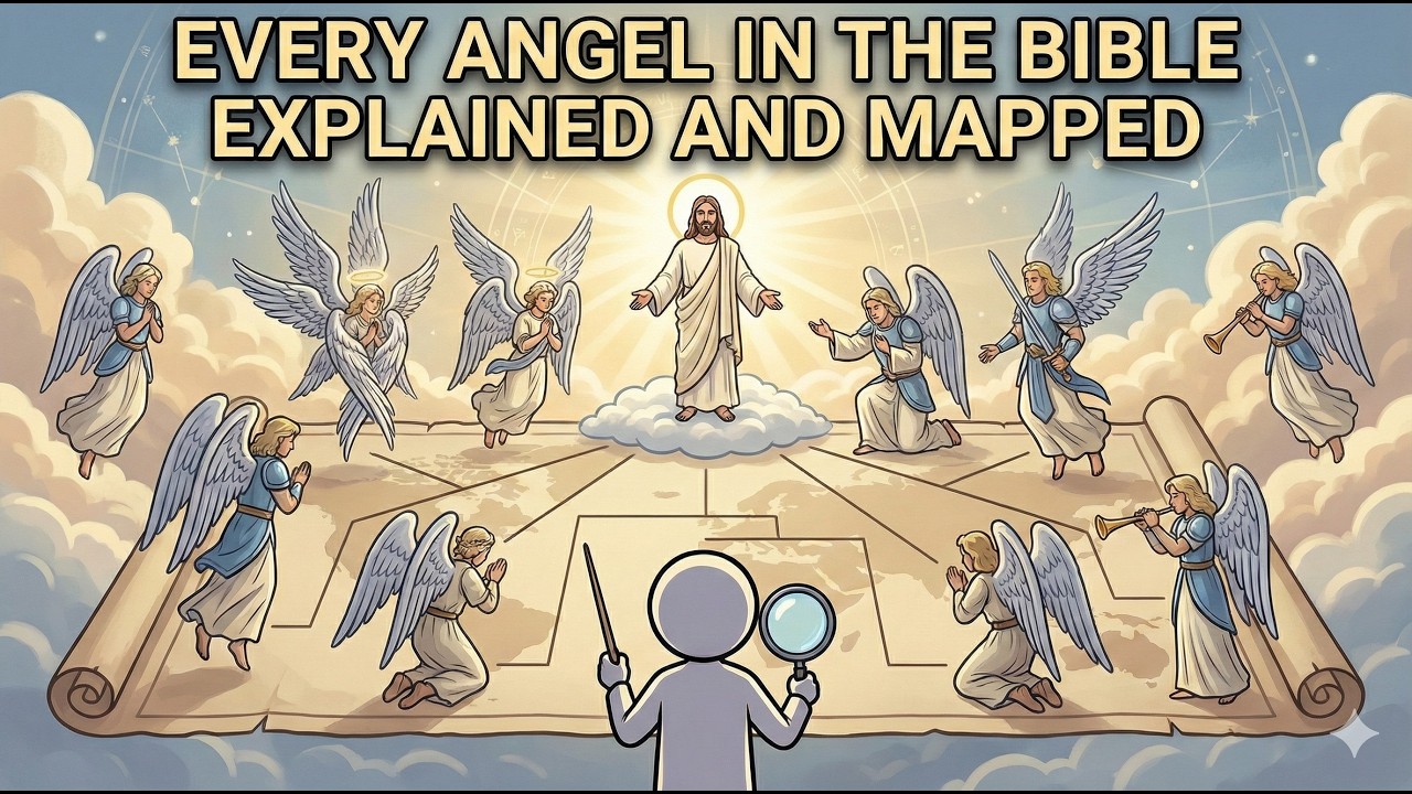 Every Angel in the Bible Explained and Mapped (Why Angels Step Aside for Jesus)