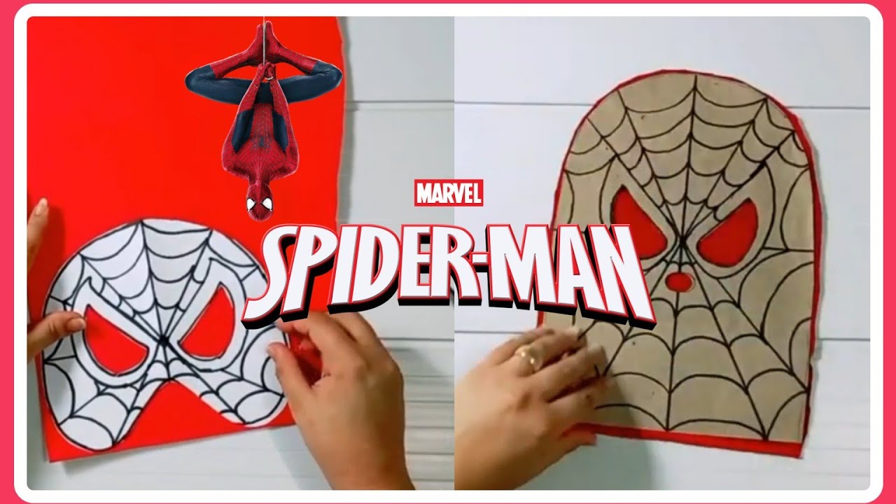 DIY: MÁSCARAS DO HOMEM-ARANHA