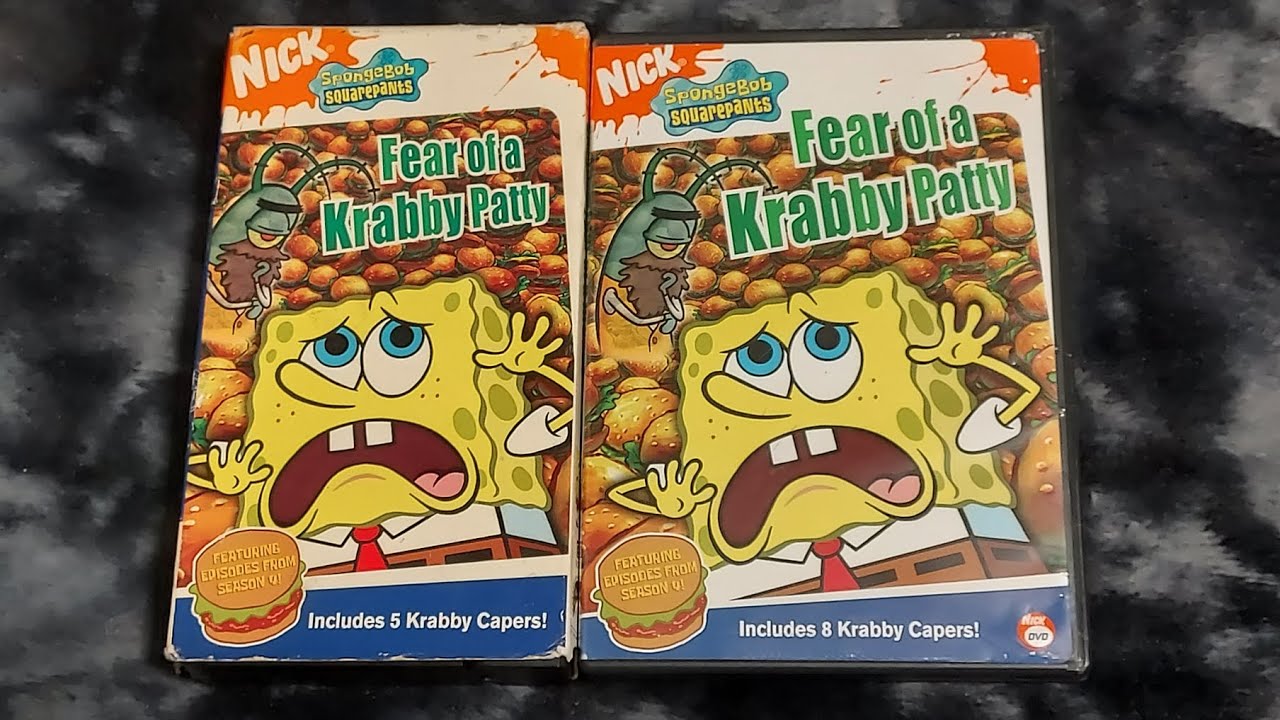 Сравнение VHS и DVD №93 🧽🏝🍔😱