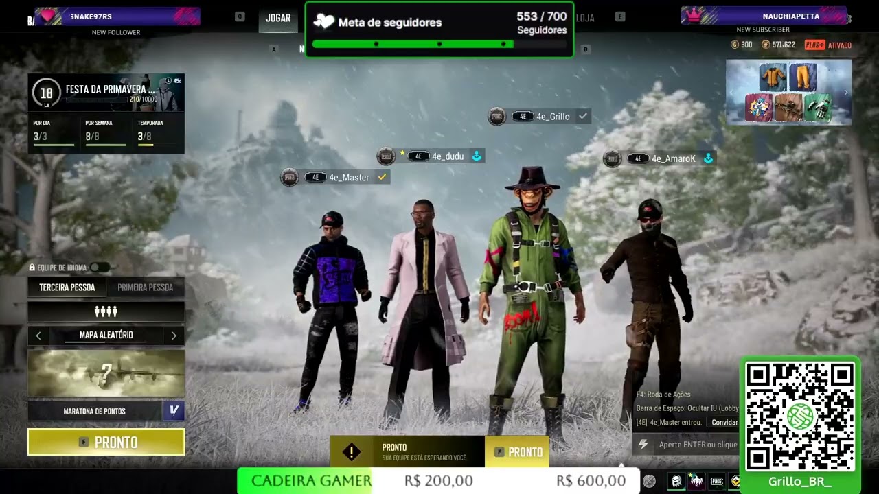 13/02/2026 - [PT/BR] 🔞 PUBG: BATTLEGROUNDS