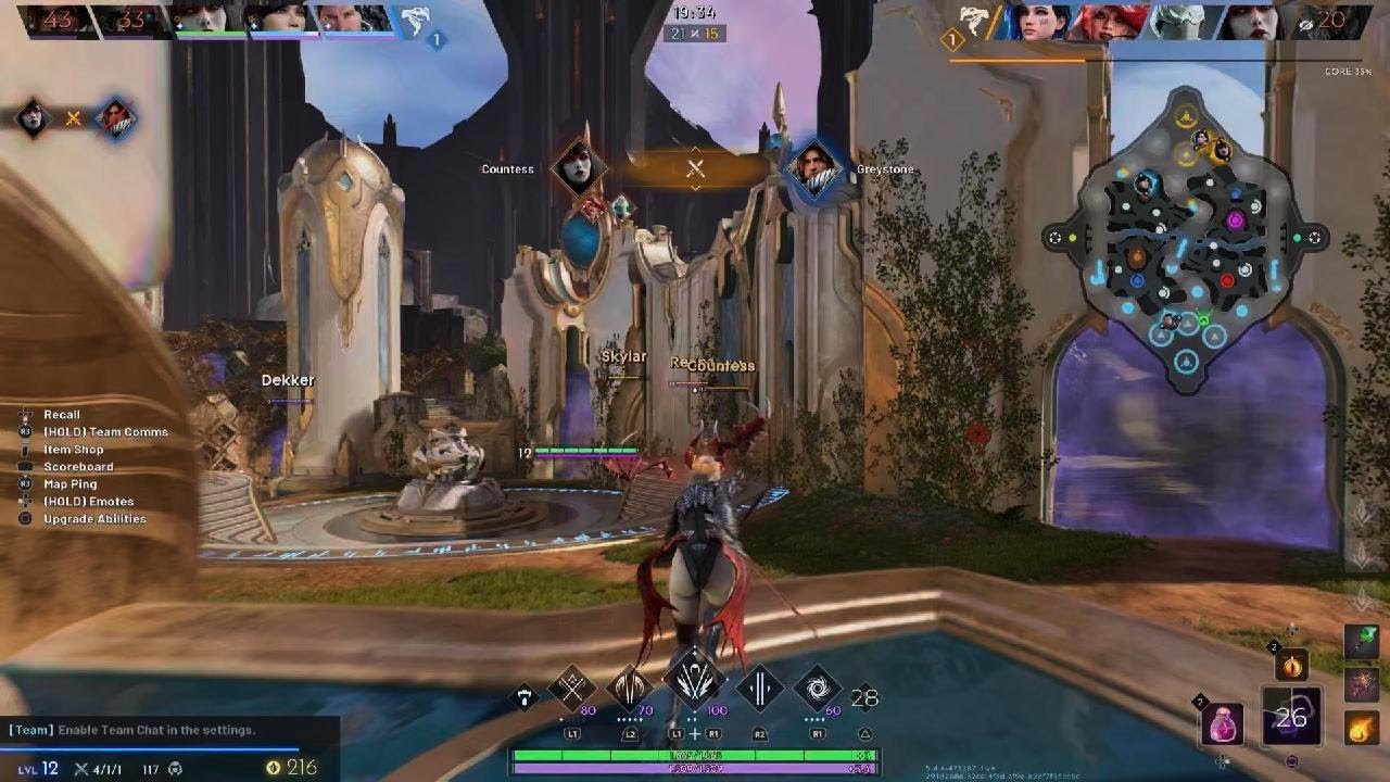 Predecessor Countess has a fun time with friends