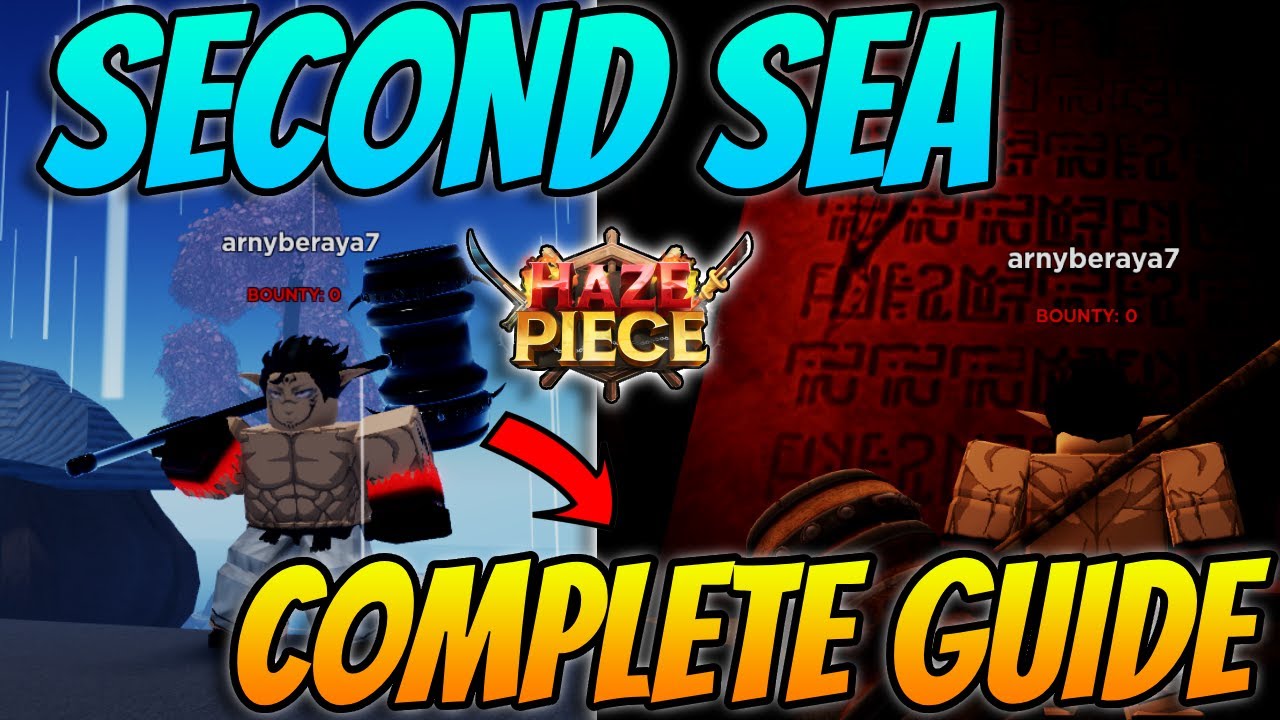 Haze Piece - How To Get To Second Sea *Easily* Complete Guide..