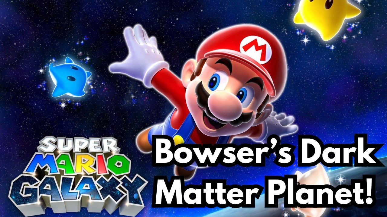 Gathering More Stars and Clearing Bowser's Dark Matter Planet! Let's Play Super Mario Galaxy Part 4!