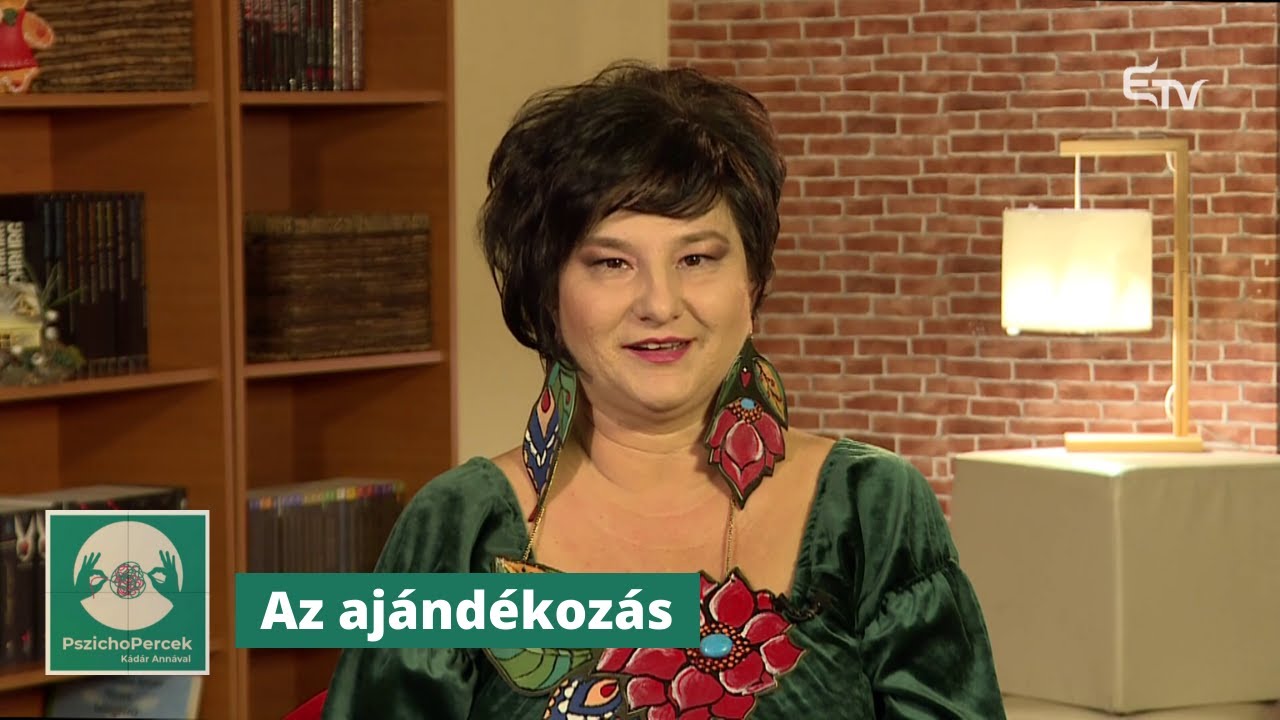 Az ajándékozás – PszichoPercek dr. Kádár Annamáriával